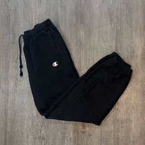 Women’s Black Champion Sweatpants
